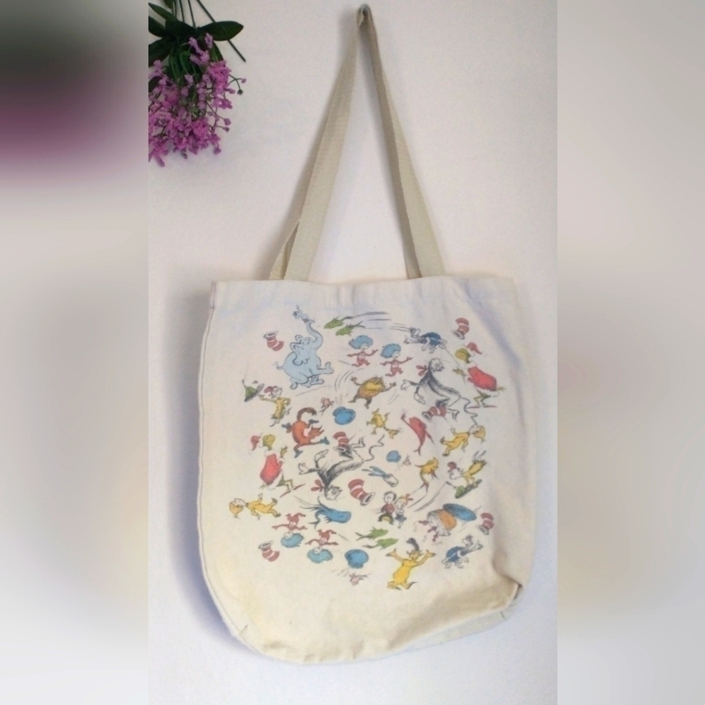 Colorful Illustrated Tote Bag